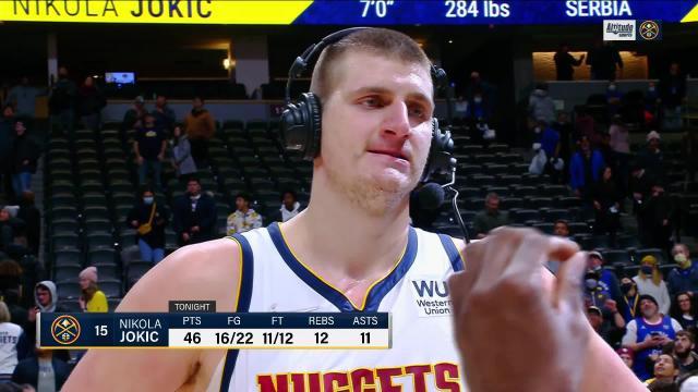 开云中国-约老师归队打出46分大三双，谁说他没资格蝉联MVP？